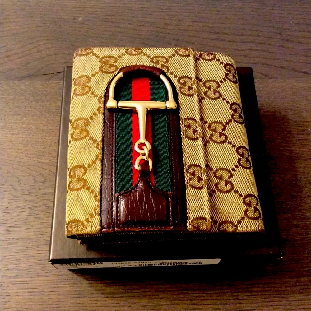 Gucci Horsebit Hasler French Wallet